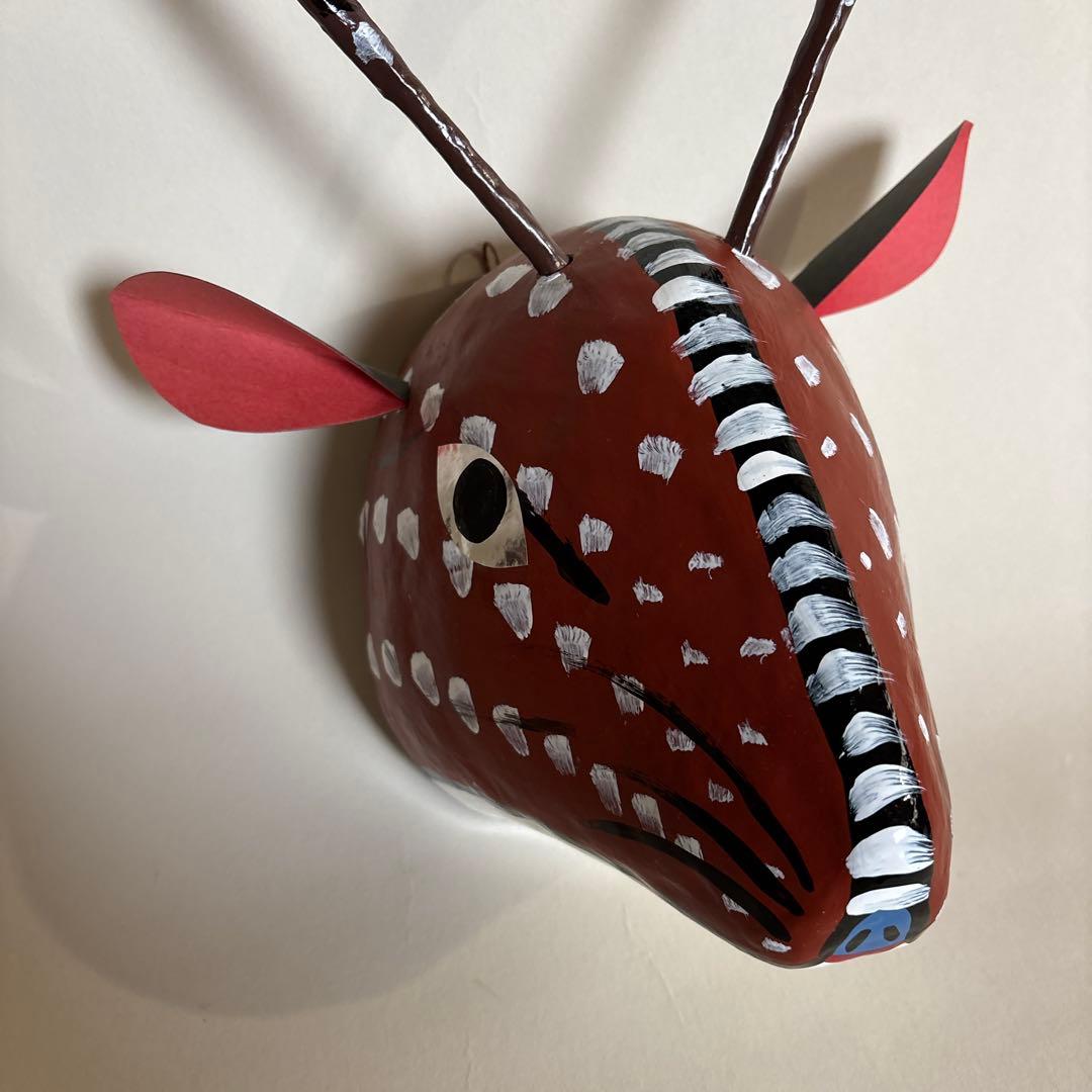 宇和島　鹿面　民藝　民芸　ビームス　郷土玩具　張子