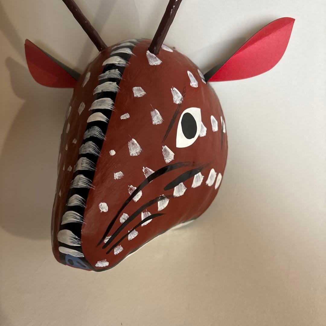 宇和島　鹿面　民藝　民芸　ビームス　郷土玩具　張子