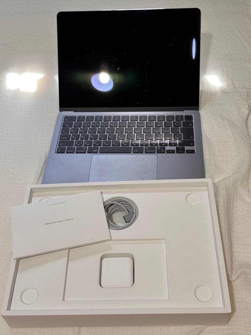 【極美品】9万円へ値下げ↘︎ MacBook Air M3 8GB 512GB