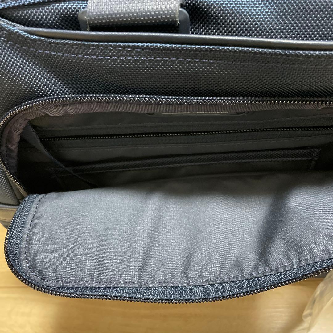【新品・未使用】TUMI SHIPS別注 ALPHA3 3WAY ブリーフ青