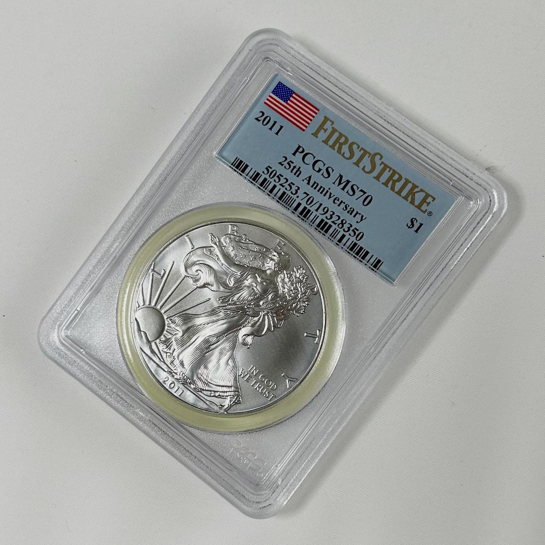 2011年アメリカンイーグル First Strike PCGS MS70