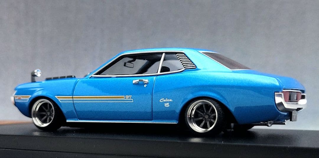 1/43　セリカ改　1600GT　ダルマセリカ　ワタナベ　アルミ製　深リム