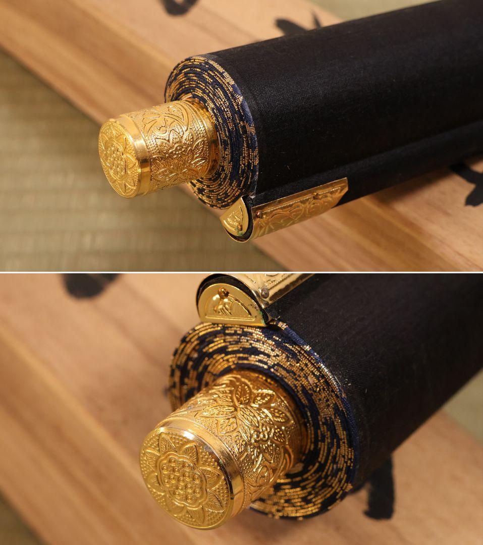 【真作】蓬莱秀斎 号:宗竹 六字名号 南無阿弥陀佛 紙本 掛軸 書歴 CM407