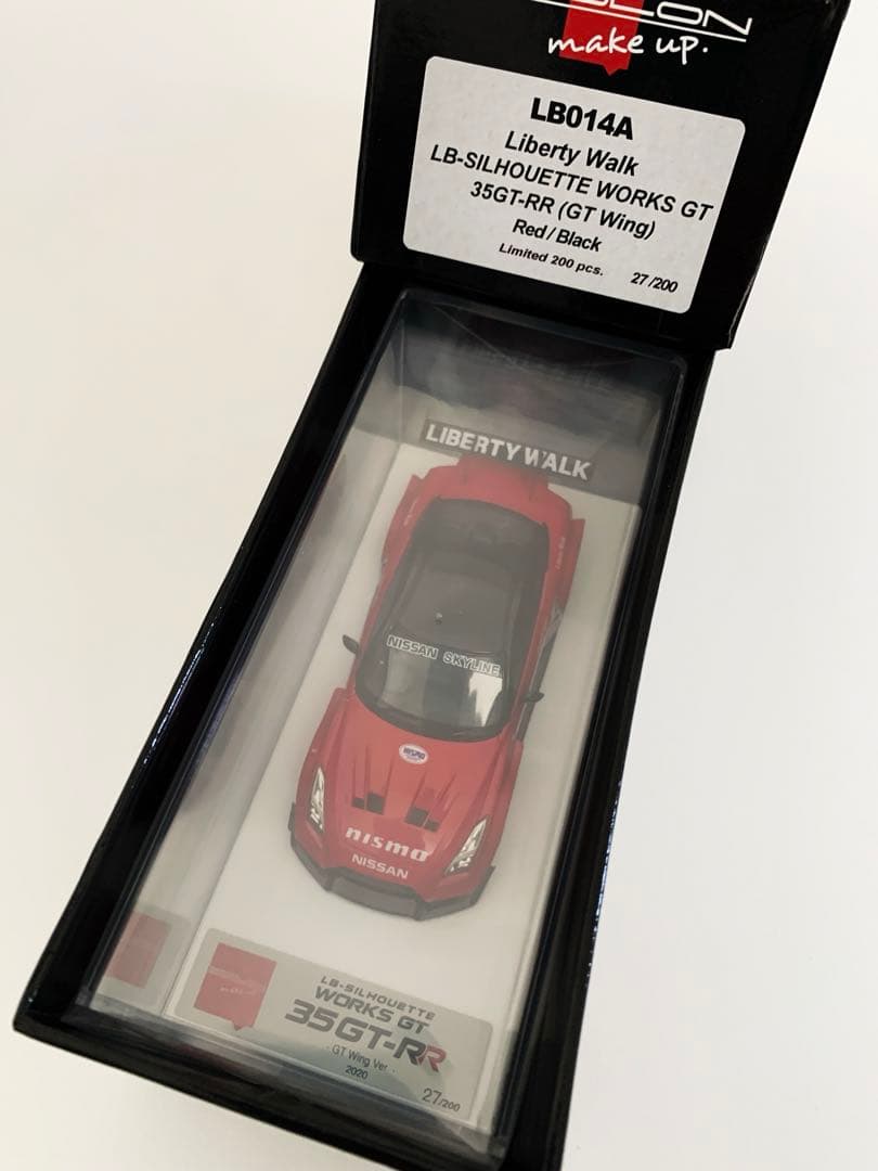 アイドロン1/43 LB-シルエットワークスGT 35GT-RR GT Wing