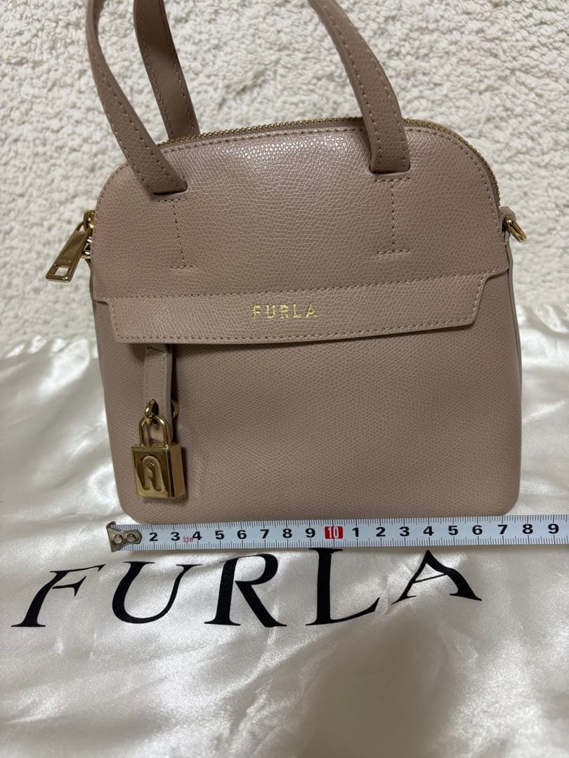 【新品未使用】フルラ　新型パイパー　現行　グレイッシュピンク