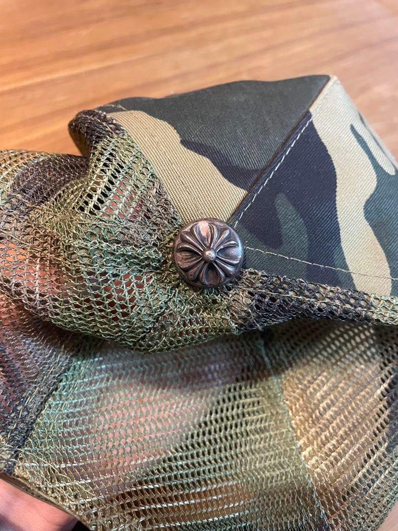 CHROME HEARTSカモフラ トラッカーキャップ CHパッチ