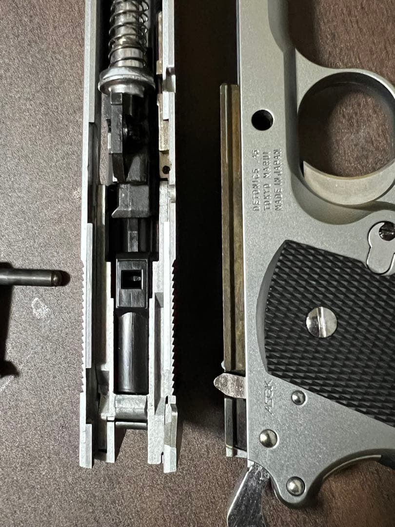 東京マルイ デトニクス.45 コンバットマスター　ステンレスモデル