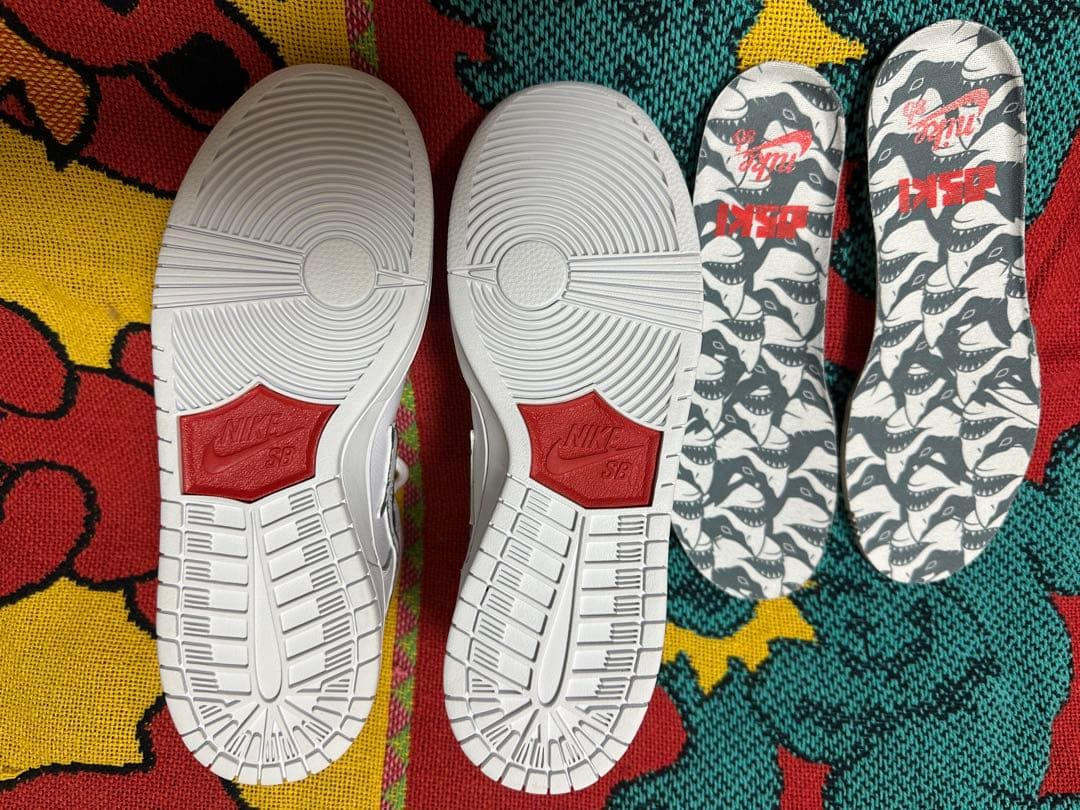 Oski×Nike SB Dunk High GreatWhite Shark