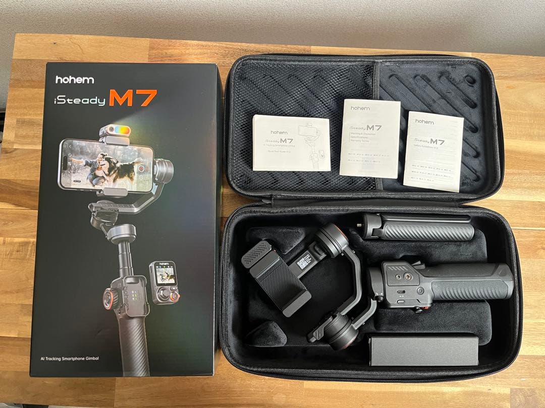 【美品】hohem iSteady M7 / リアルタイム映像プレビューリモコン