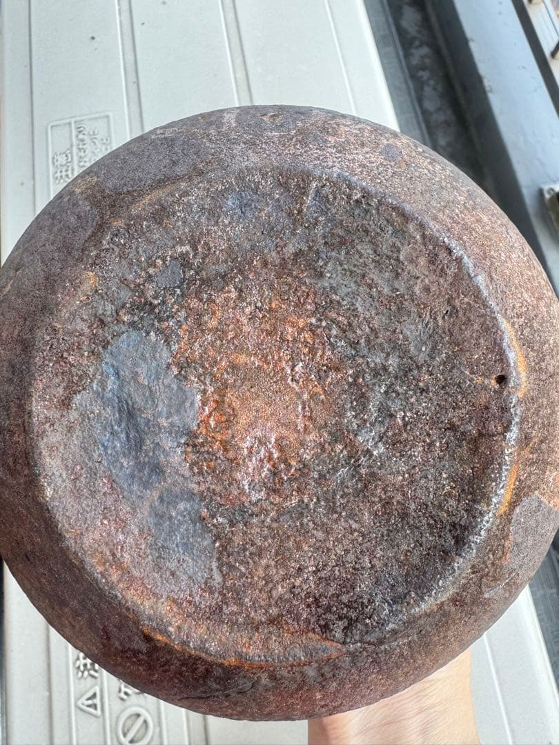 亀文堂鉄瓶　銀象嵌提手 蔵出し コレクション　茶道具　煎茶器