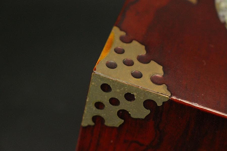 朝鮮 韓国 螺鈿 箱(A846)