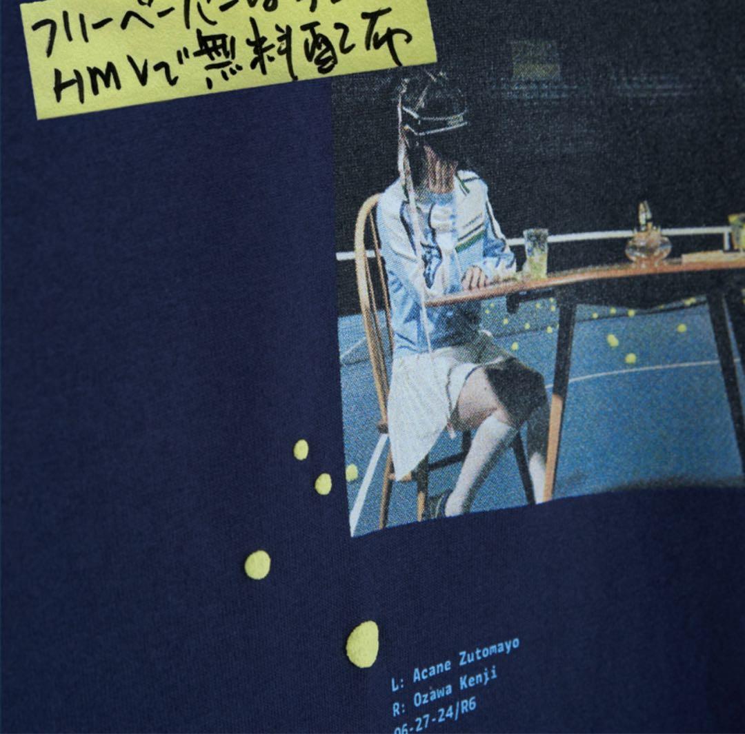 【HMV冊子付】ずっと真夜中でいいのに。 Tシャツ 小沢健二 ACAね サイズL