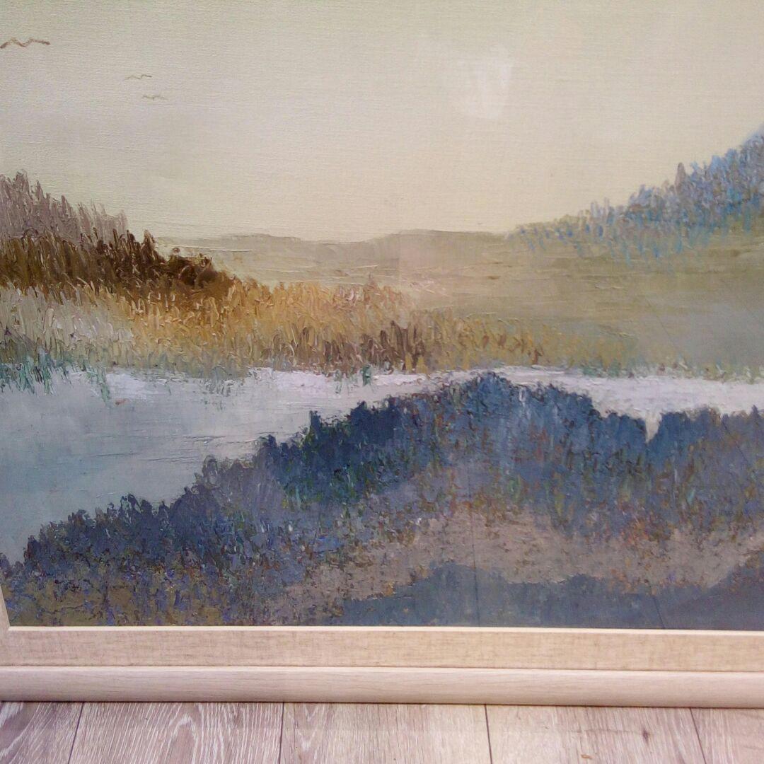 M▽大型水彩額　絵画　額♪