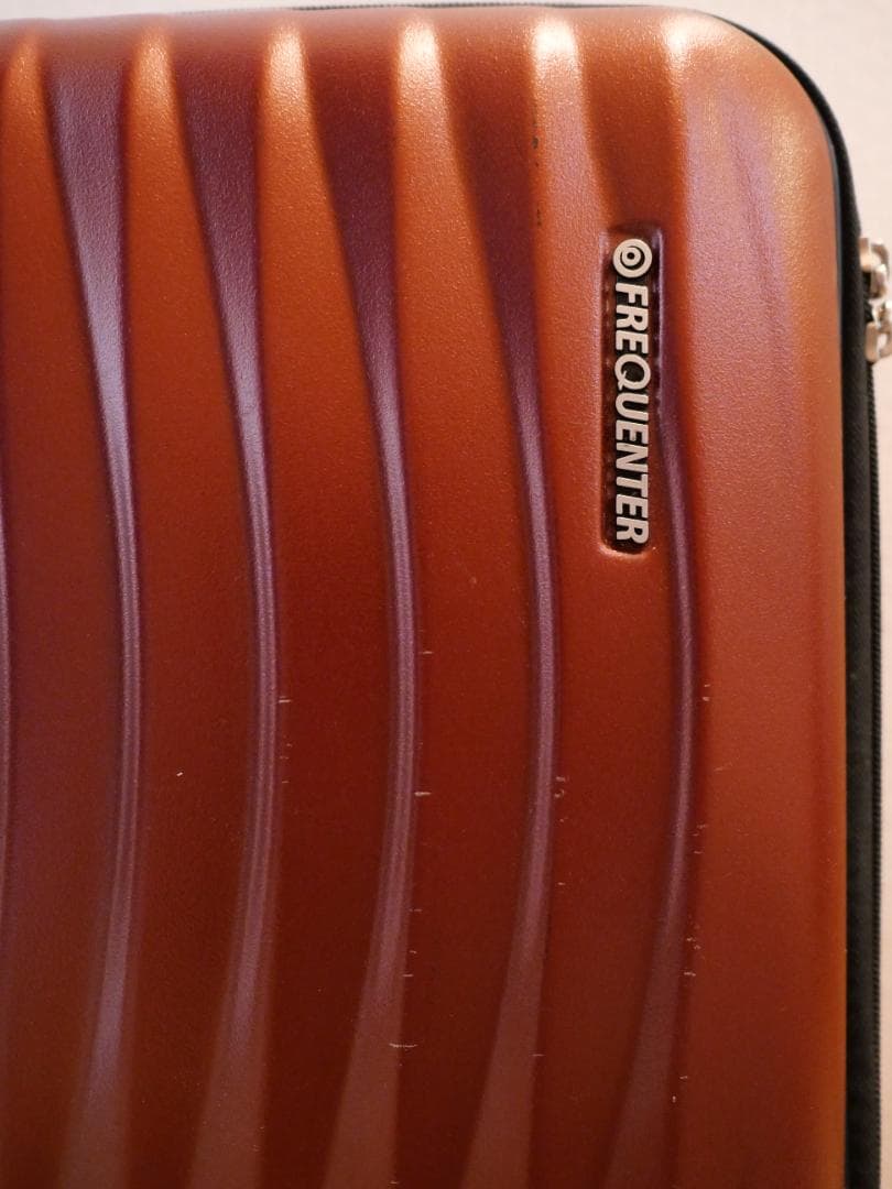 超静音キャリーケース 34L フロントオープン 機内持込み可 ストッパー付