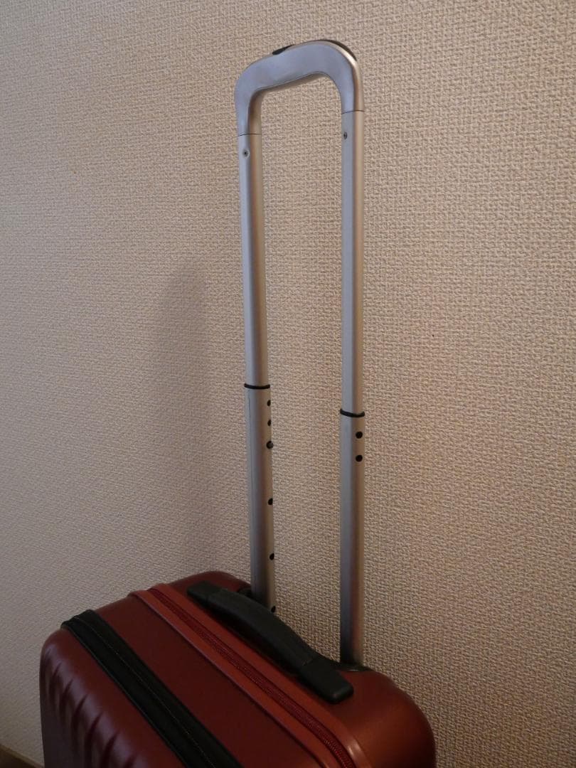 超静音キャリーケース 34L フロントオープン 機内持込み可 ストッパー付