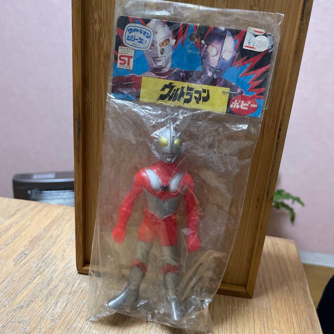 ポピー ウルトラマン ミドルサイズ ソフビ 未開封 当時 円谷プロ