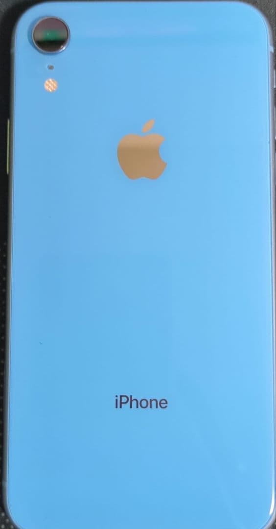 Apple iPhone XR 128GB 本体ブルー箱あり付属品なし