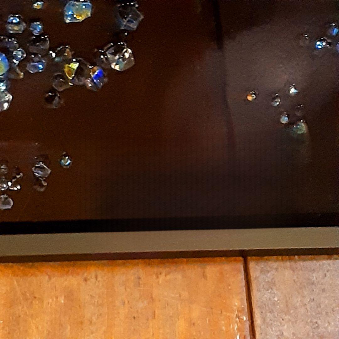 希少　天然水晶石　『天使と悪魔の少女』　ダイヤモンドアート　160×90cm