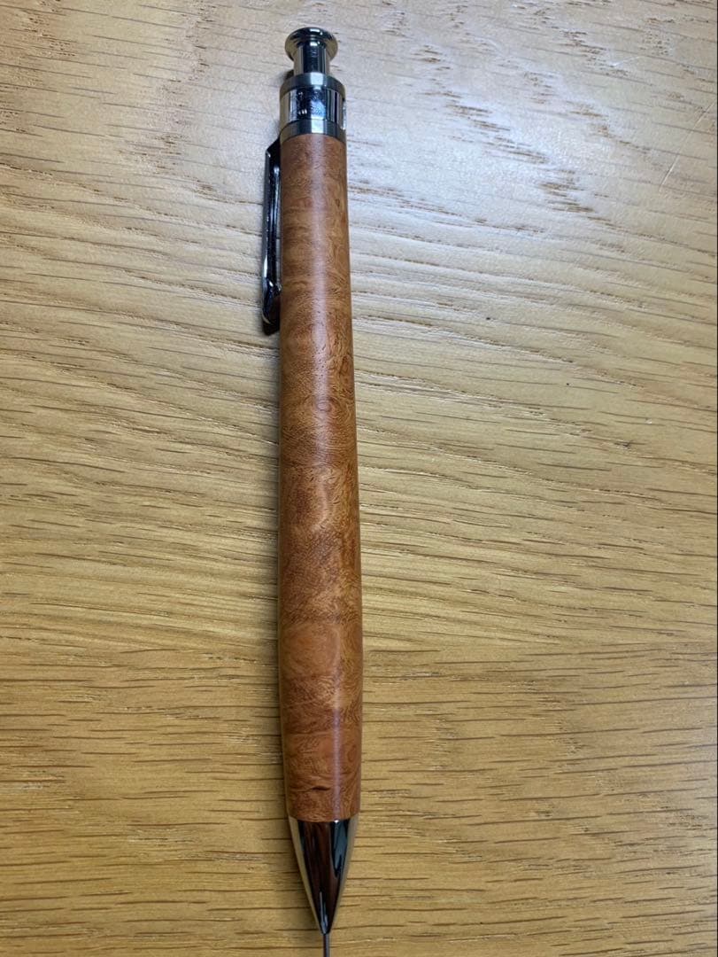 工房 楔 0.5mmペンシル楔 花梨こぶ杢 上杢 真鍮