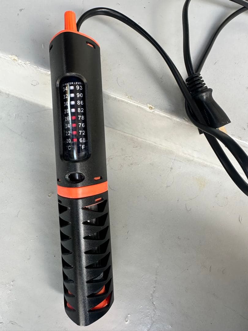 小型ガラス水槽 ヒーター・フィルター・LEDライト付き