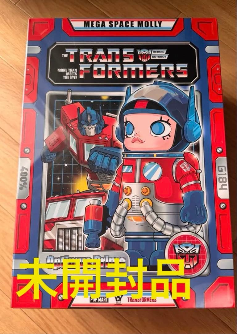 POPMART MEGA SPACE MOLLY 400 オプティマスプライム
