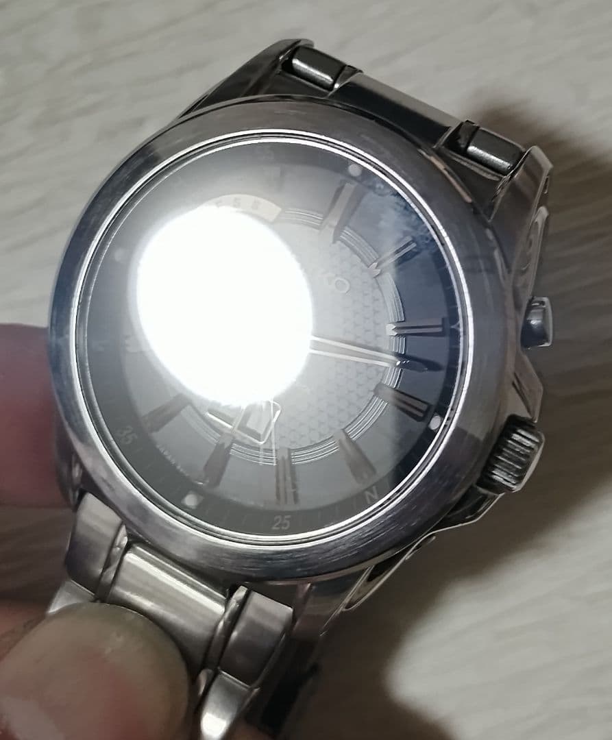 【動作品】SEIKO セイコー BRIGHTZ ブライツ 電波ソーラー メンズ