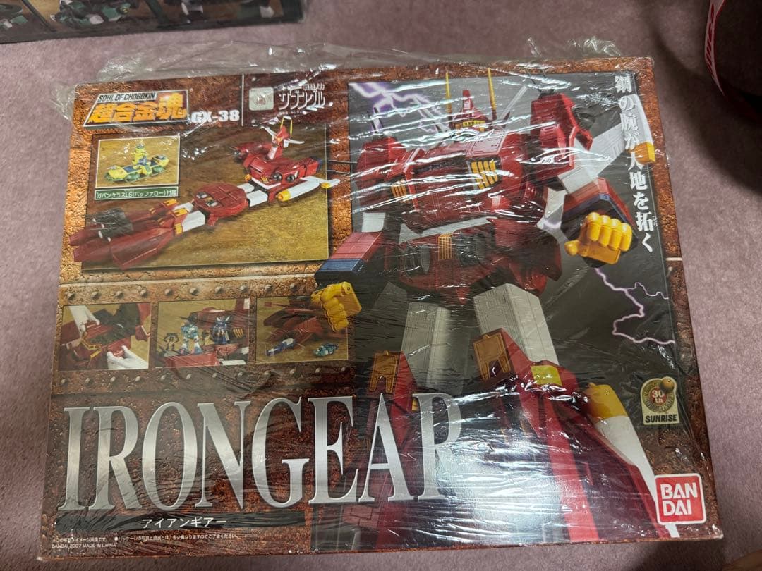 超合金魂アイアンギア　ウォーカーギャリア　ザブングル限定品ザブングル　4体セット