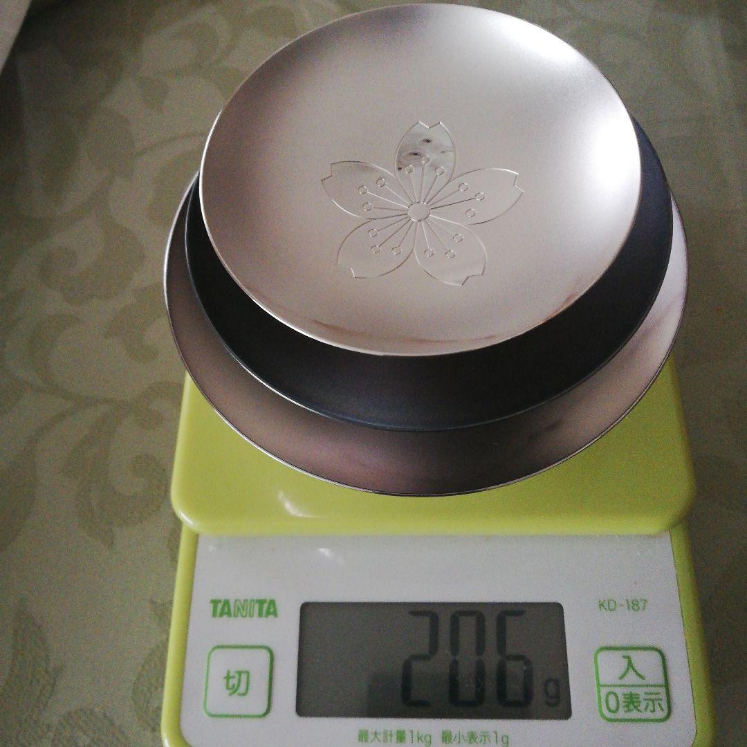 い*ぽ様 造幣局製　桐箱入り銀杯 3個 セット