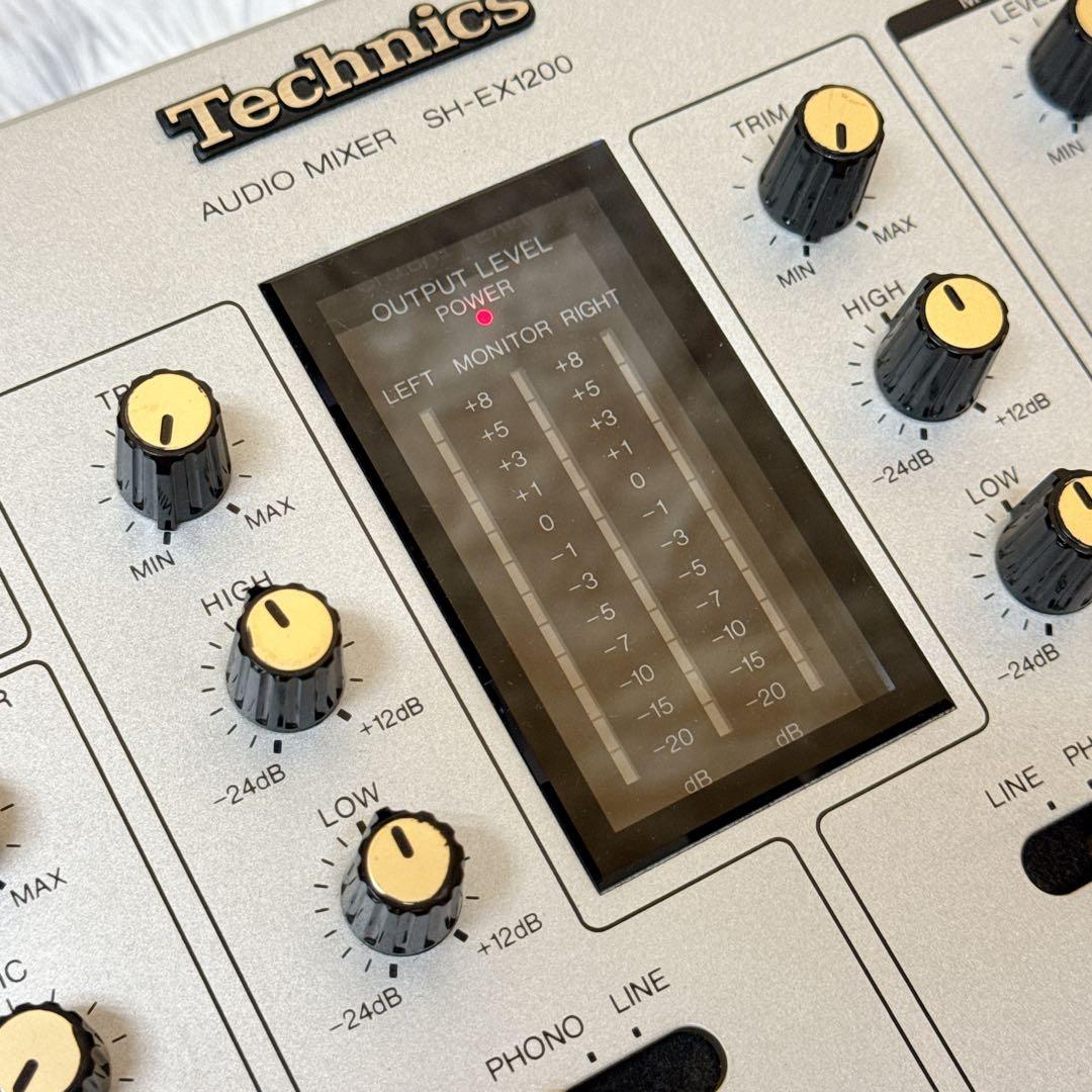 Technics テクニクス DJミキサー SH-EX1200 箱、説明書付き