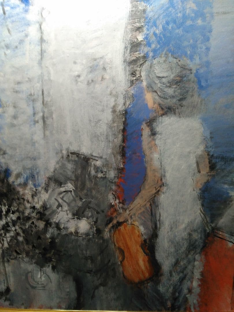 油彩画正木徹真作保証50号