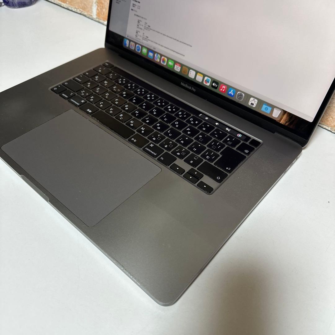 MacBook Pro 2019年　16インチ　SSD512GB メモリ16GB