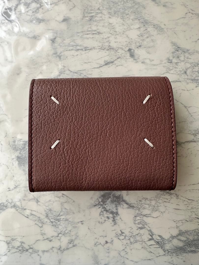 マルジェラ　カードケース　アコーディオン　ピンク