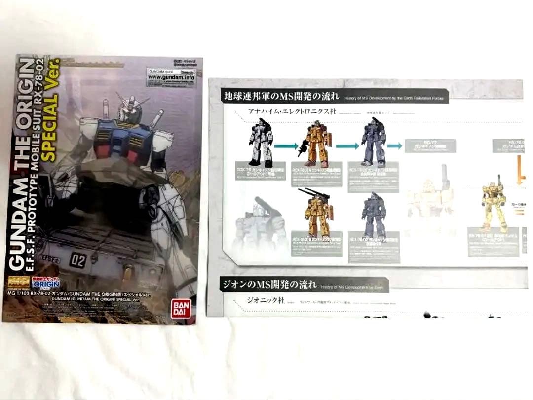 【限定】MG1/100 RX-78-02 ガンダム ORIGIN版 SP 未組立