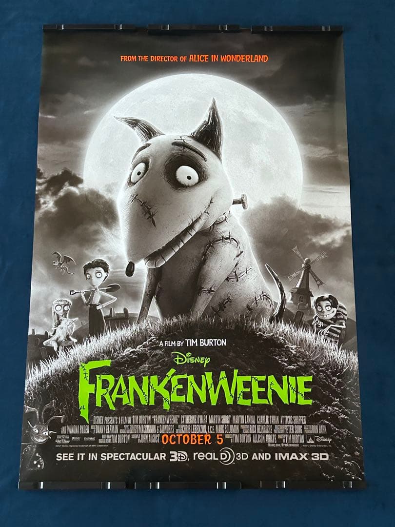 フランケンウィニー　USオリジナル映画ポスター