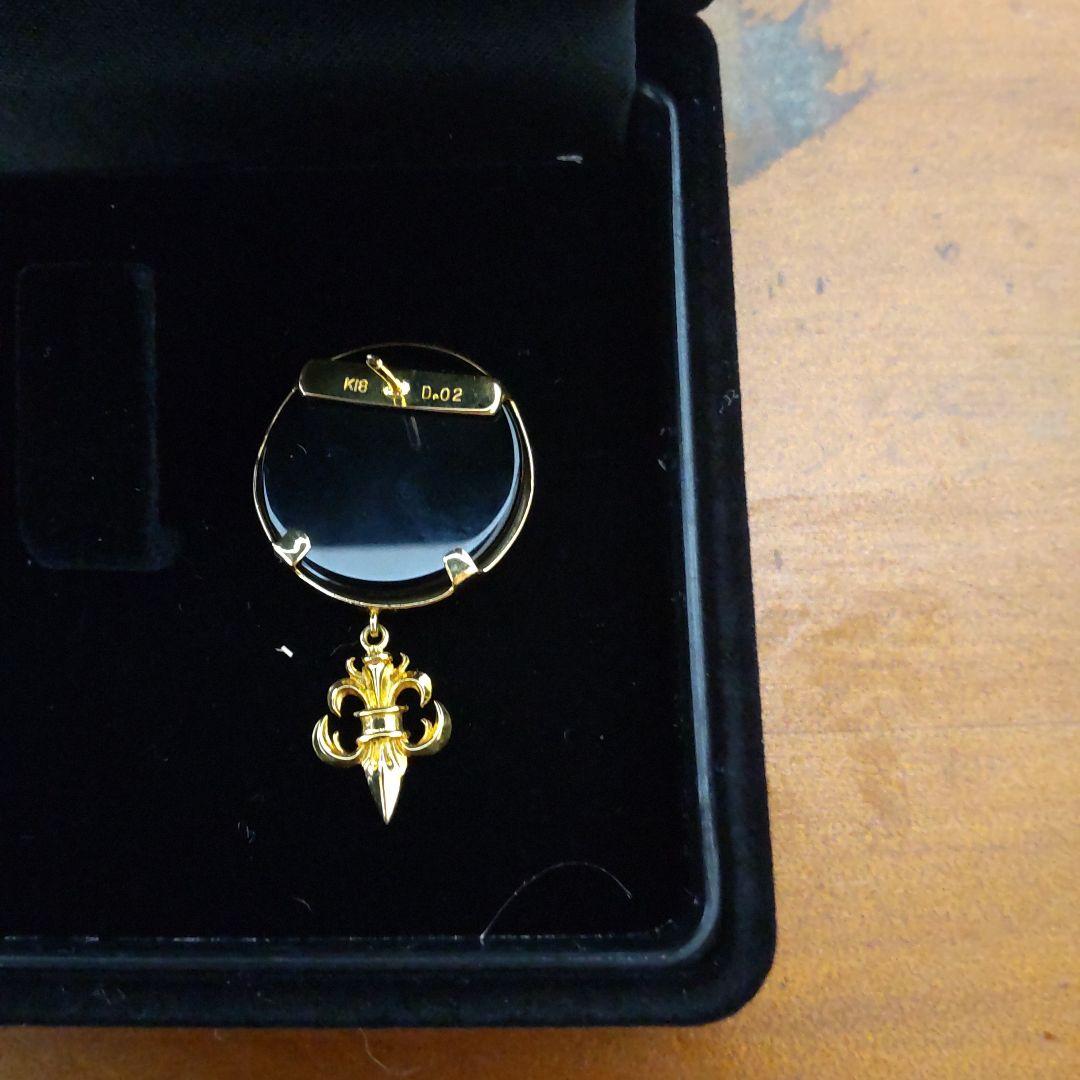 も*な様 馬　ピンブローチ　K18