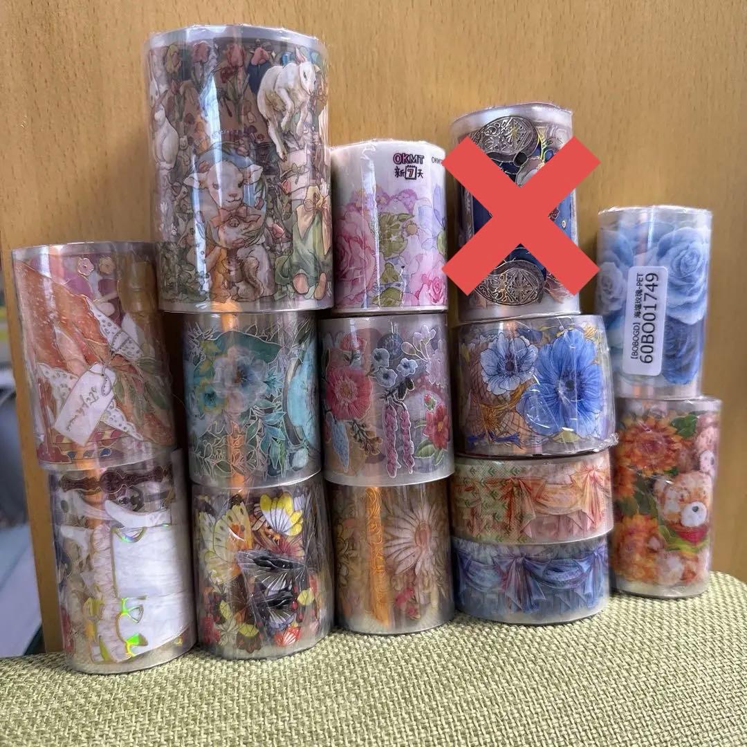 月末限定値下げ【新品未使用】海外マステ マスキングテープセット