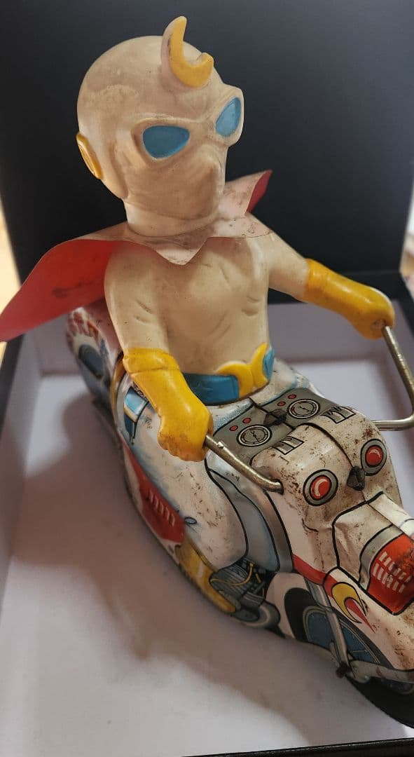 【超貴重】新月光仮面 ブリキ 当時物