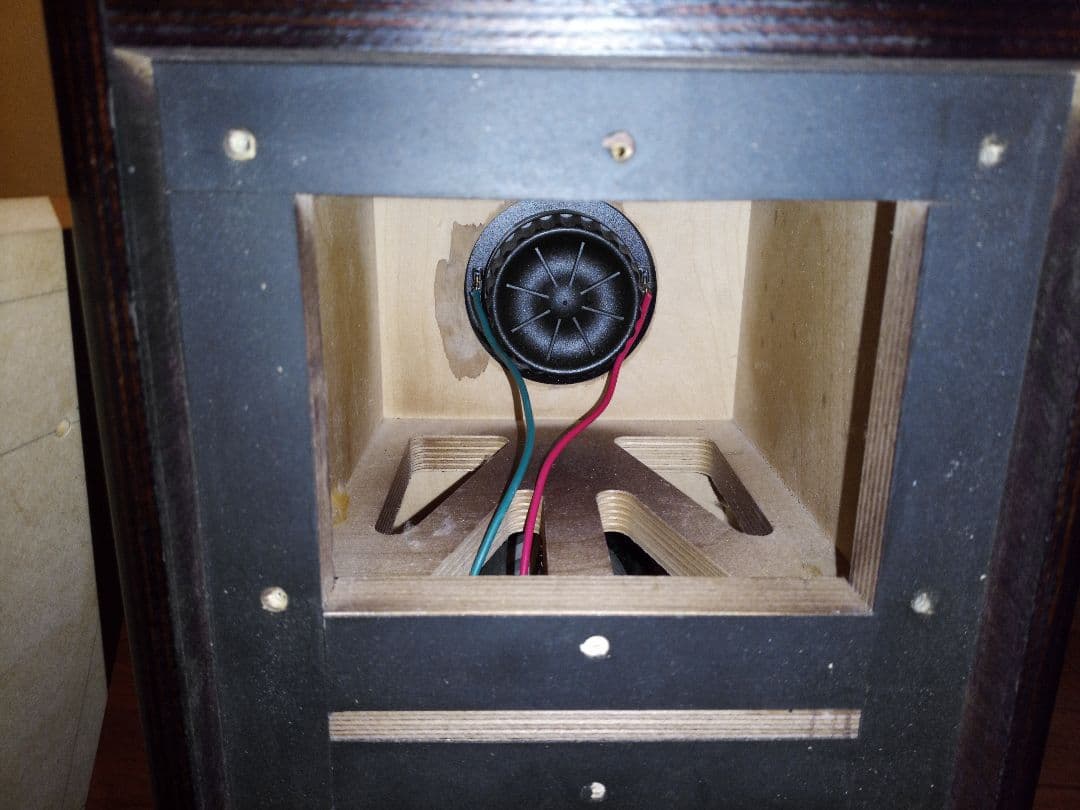 自作高級スピーカー、タテマツ音工 エンクロージャー＋ノルウェー SEASユニット