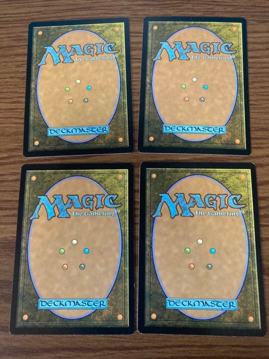 『MTG 』瞬唱の魔道士　プロモ版 4枚セット