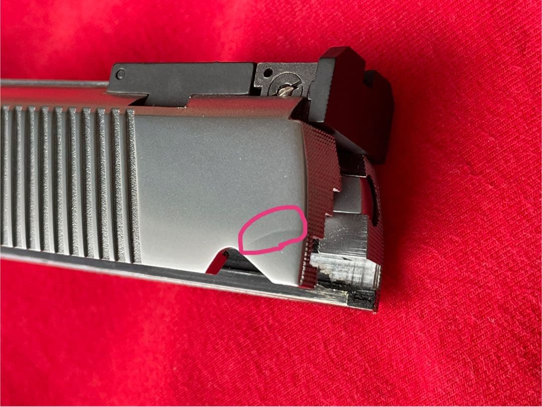 シルバーメッキ ナショナルマッチ コンバットカスタム スライド タイトー MGC