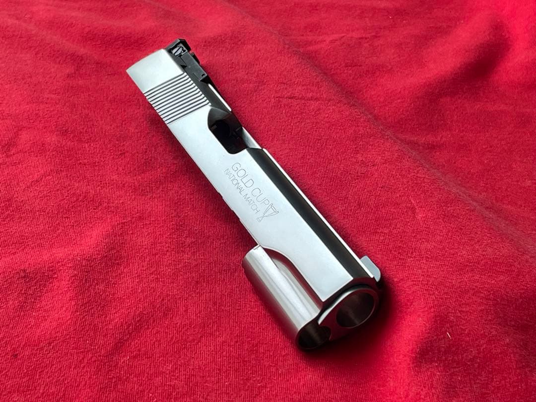 シルバーメッキ ナショナルマッチ コンバットカスタム スライド タイトー MGC