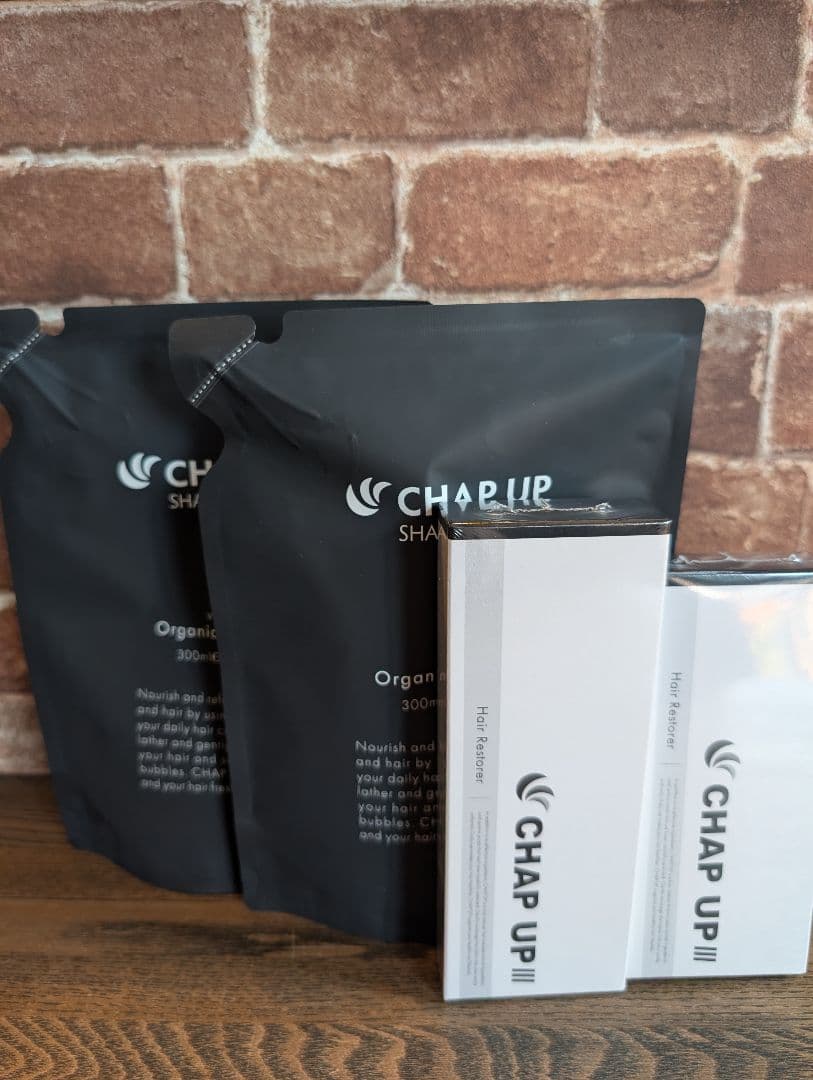 【shohana】 薬用チャップアップシャンプー4個×育毛剤4本