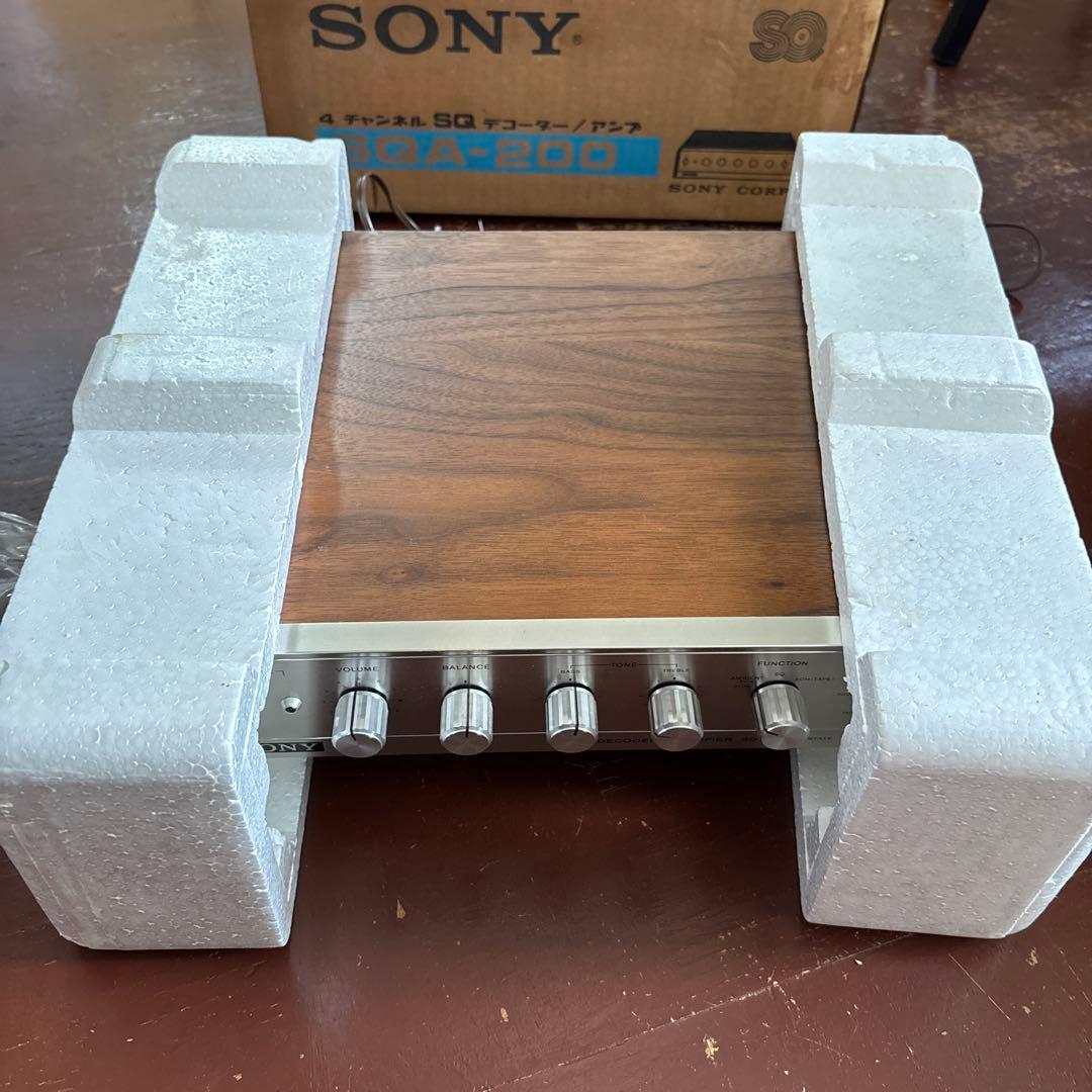 SONY SQ DECODER/AMPLIFIER 200 本体