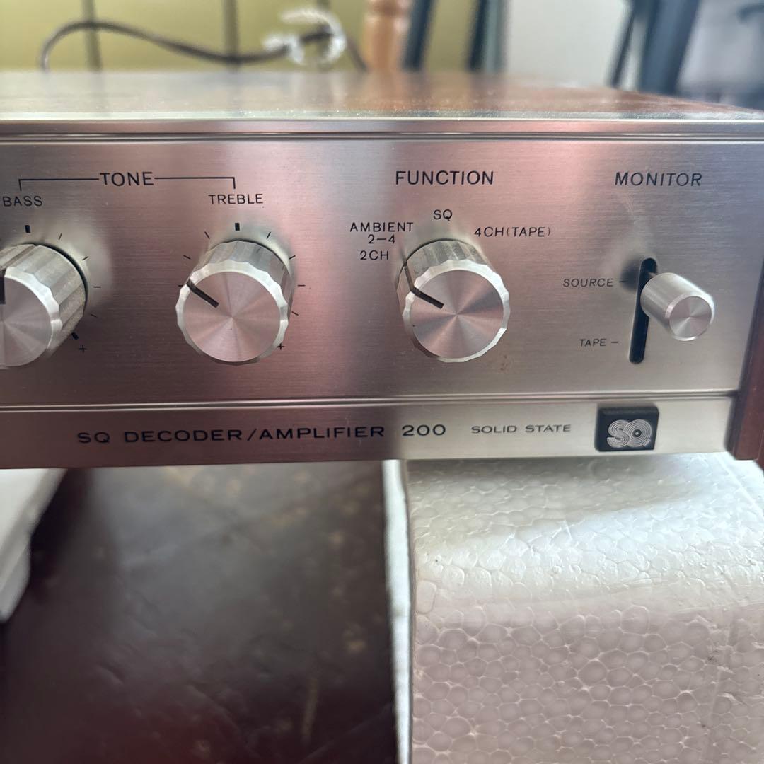 SONY SQ DECODER/AMPLIFIER 200 本体