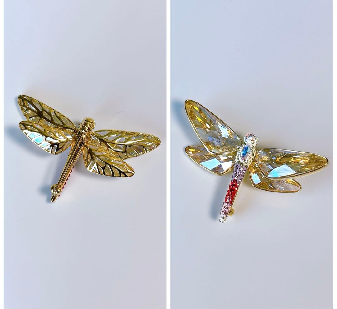 美品❣　スワロフスキー　ブローチ　5点セット