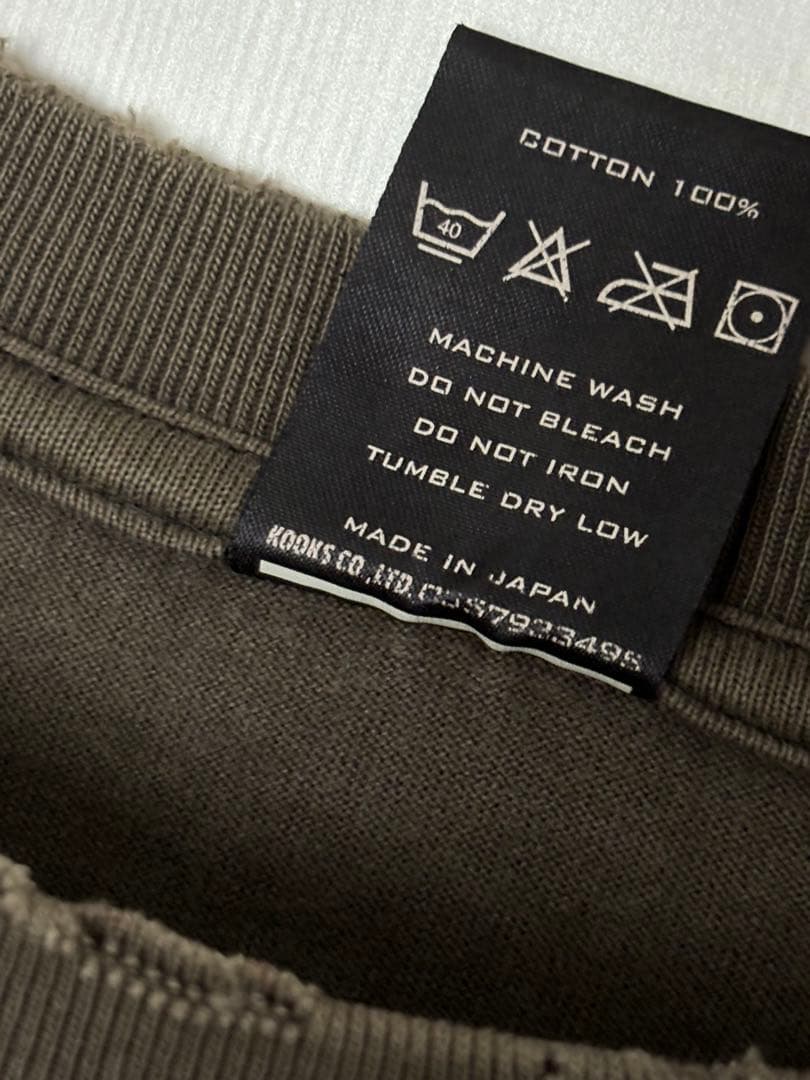 ナンバーナイン Tシャツ Lサイズ