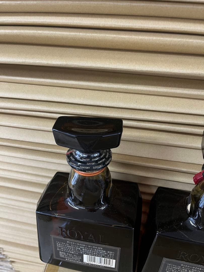 訳ありラベル汚れ、傷有りサントリー 12年 700ml 3本セット