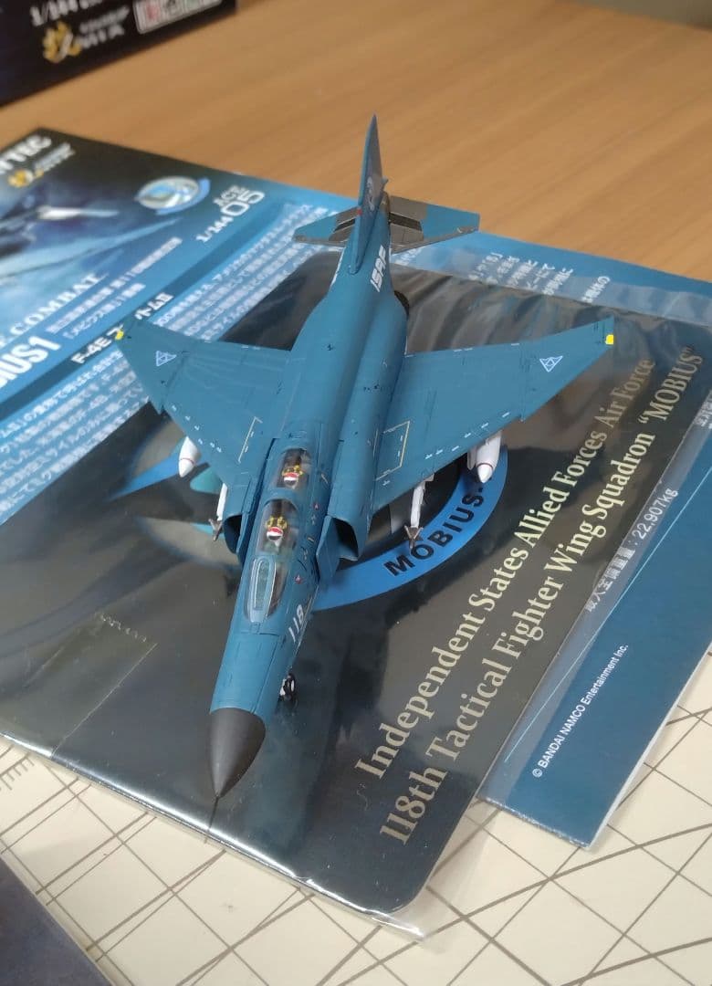 技MIX　エースコンバット　F-15E F-4E 完成品