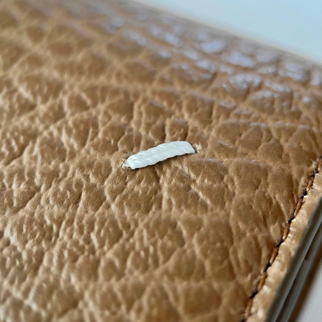 未使用品 メゾンマルジェラ チェーンウォレット ブラウン 財布 ミニ