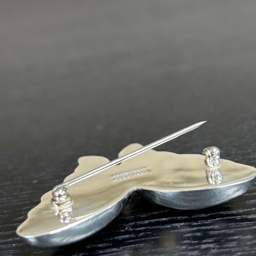 ティファニー ブローチ バタフライ 蝶 ピンバッチ シルバー925 レディース